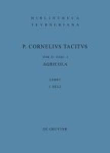 Cornelii Taciti libri qui supersunt Tomus II. Fasciculus 3. Agricola