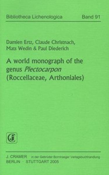A World monograph of the genus Plectocarpon (Roccellaceae, Arthoniales)