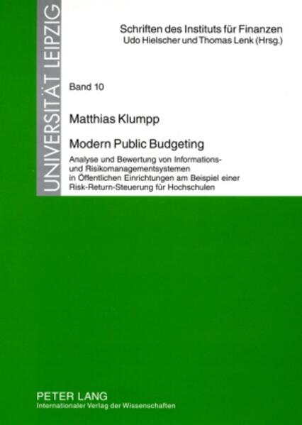 Modern Public Budgeting - Matthias Klumpp
