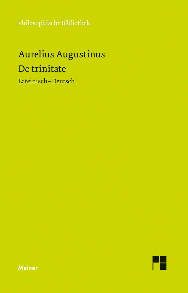 De trinitate - Aurelius Augustinus