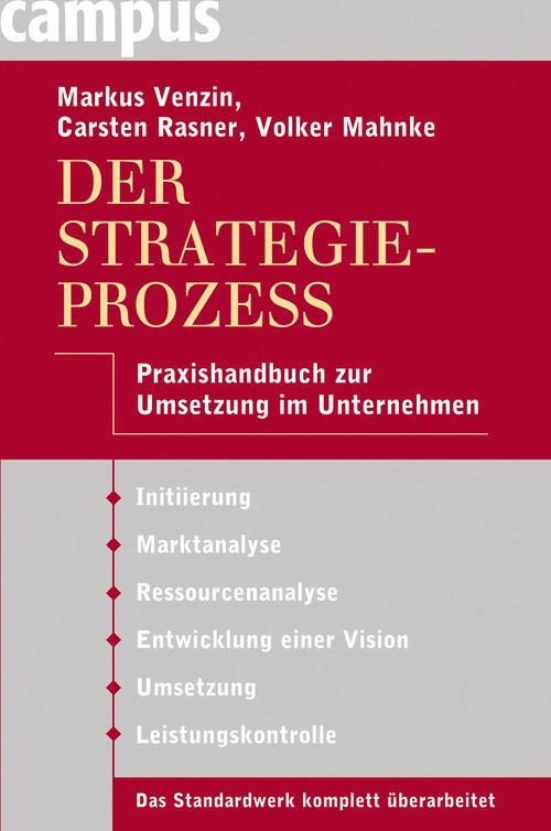 Der Strategieprozess - Volker Mahnke/ Carsten Rasner/ Markus Venzin