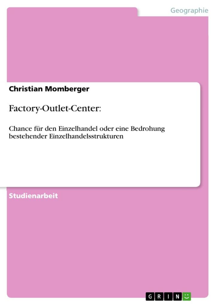 Factory-Outlet-Center: