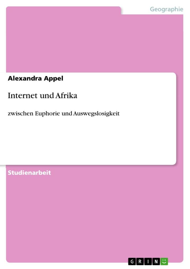 Internet und Afrika - Alexandra Appel