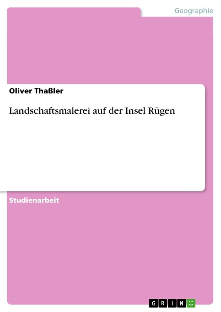 Landschaftsmalerei auf der Insel Rügen - Oliver Thaßler