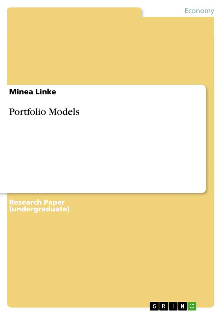 Portfolio Models - Minea Linke