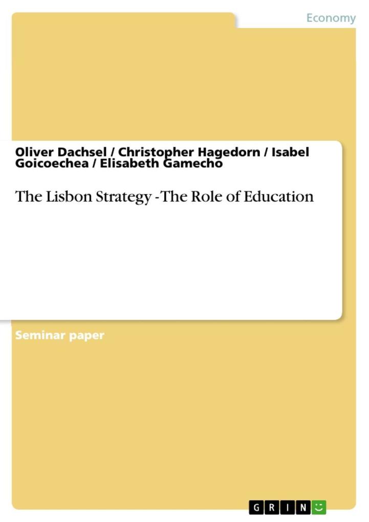 The Lisbon Strategy - The Role of Education