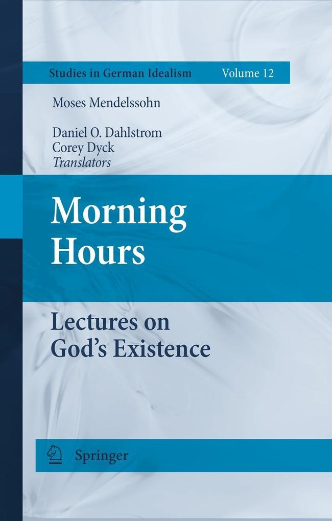 Morning Hours - Moses Mendelssohn