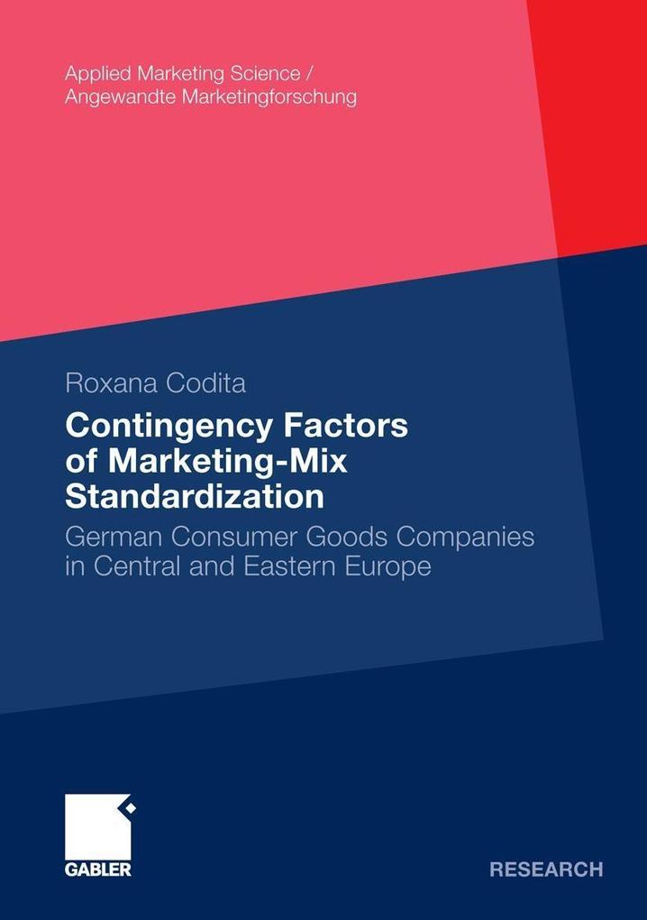 Contingency Factors of Marketing-Mix Standardization - Roxana Codita