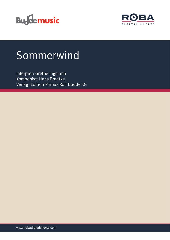 Sommerwind - Henry Mayer/ Hans Bradtke