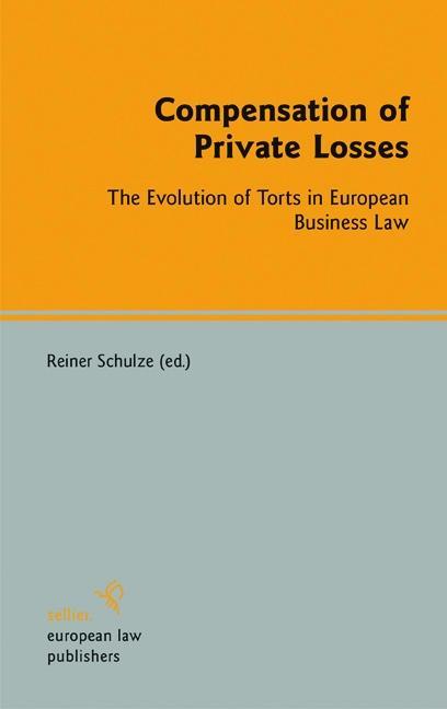 Compensation of Private Losses als eBook von - sellier.european law publishers