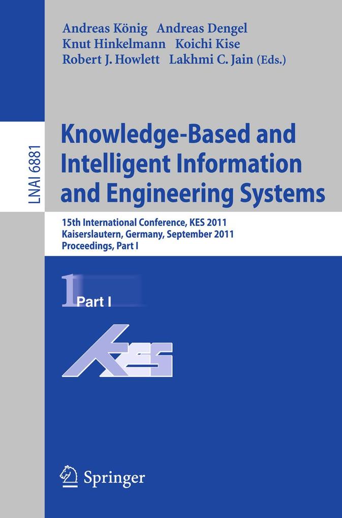 Knowledge-Based and Intelligent Information and Engineering Systems Part I