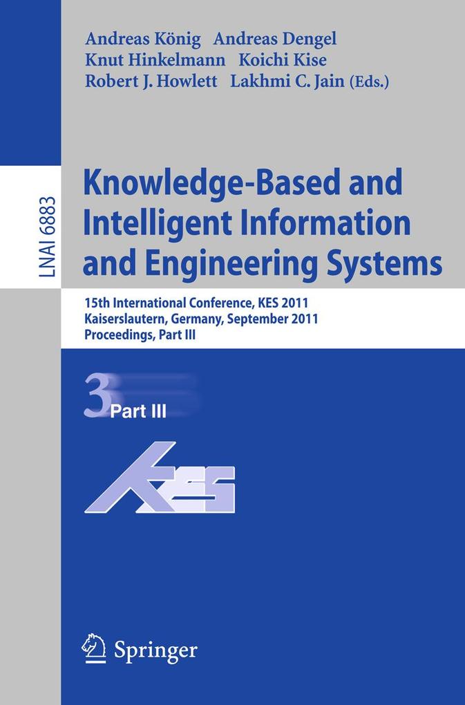 Knowledge-Based and Intelligent Information and Engineering Systems Part III