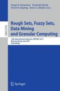Rough Sets Fuzzy Sets Data Mining and Granular Computing