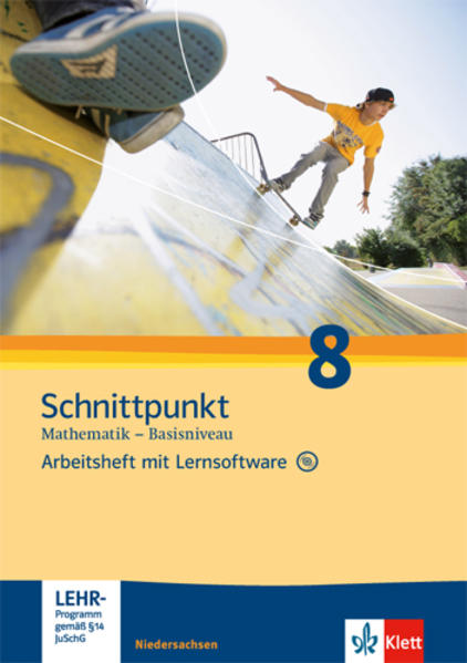 Schnittpunkt Mathematik - Ausgabe für Niedersachsen. Arbeitsheft mit Lösungen 8. Schuljahr - Basisniveau