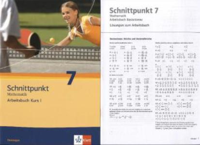 Schnittpunkt Mathematik - Ausgabe für Thüringen. Arbeitsbuch plus Lösungsheft 7. Schuljahr - Basisniveau