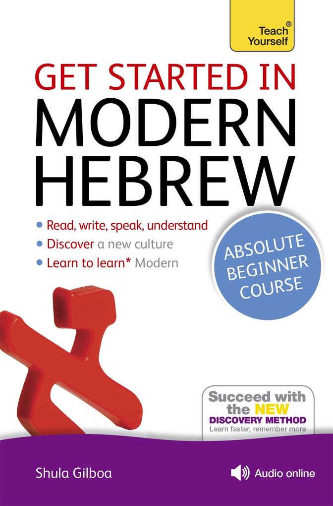 Hodder And Stoughton Ltd. Get Started In Modern Hebrew Book/Cd Pack: Teach Yourself - Bild 6