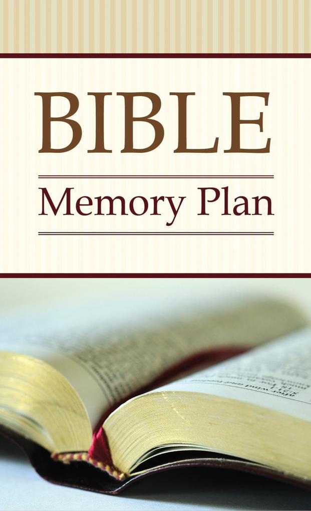 Bible Memory Plan