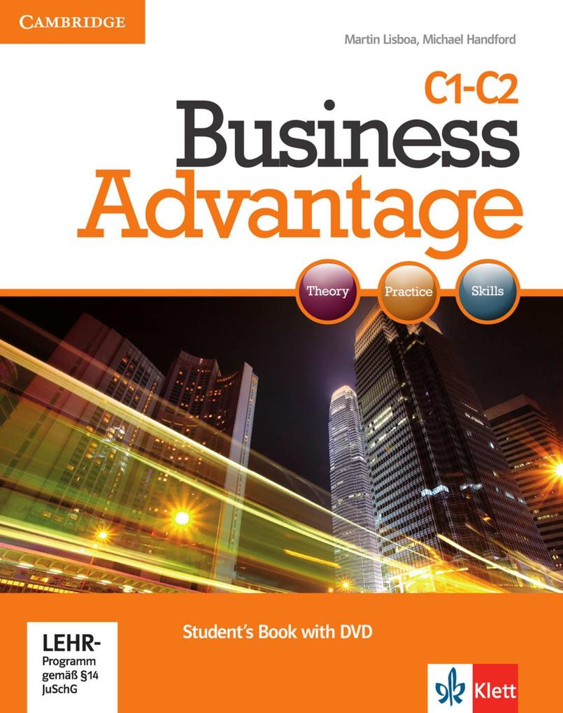 Klett Sprachen Gmbh Business Advantage C1. Advanced. Student's Book With Dvd - Bild 4