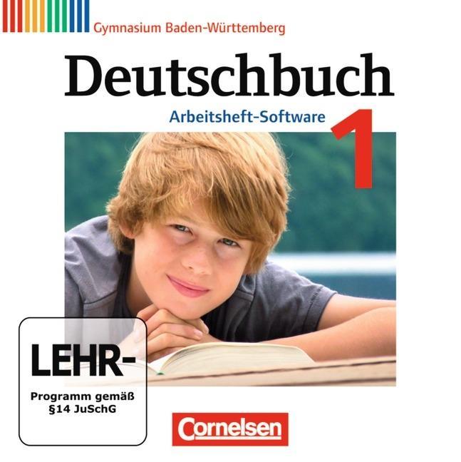 Deutschbuch 1: 5. Schuljahr Übungs-CD-ROM zum Arbeitsheft. Gymnasium Baden-Württemberg