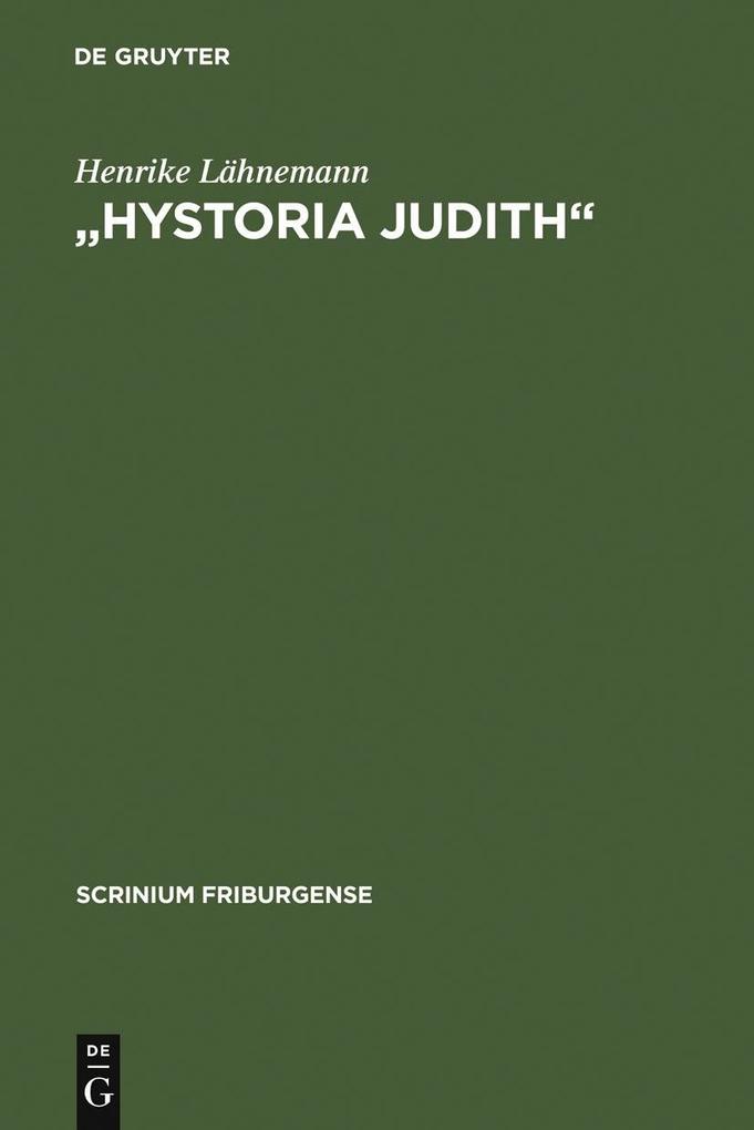 Hystoria Judith - Henrike Lähnemann