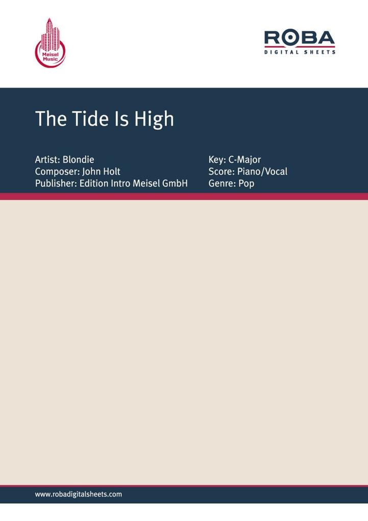 The Tide Is High - John Holt/ Tyrone Evans