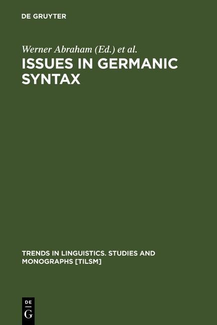Issues in Germanic Syntax