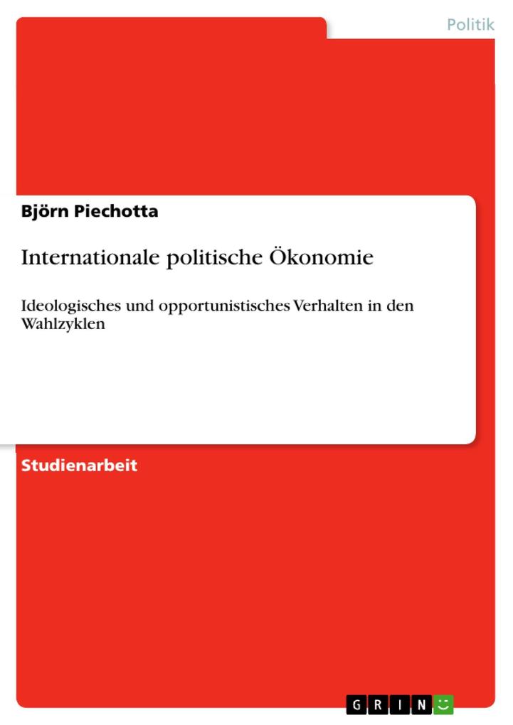 Internationale politische Ökonomie - Björn Piechotta