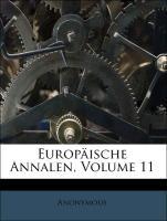 Europäische Annalen, Volume 11 als Taschenbuch von Anonymous - Nabu Press