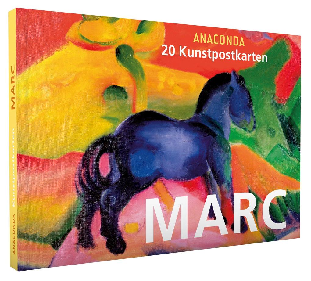 Kunstpostkartenbuch Franz Marc - 