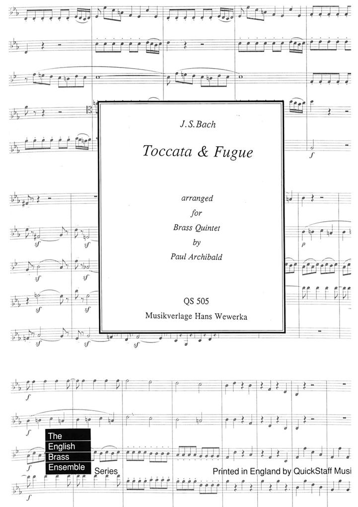 Toccata & Fugue - Johann Sebastian Bach