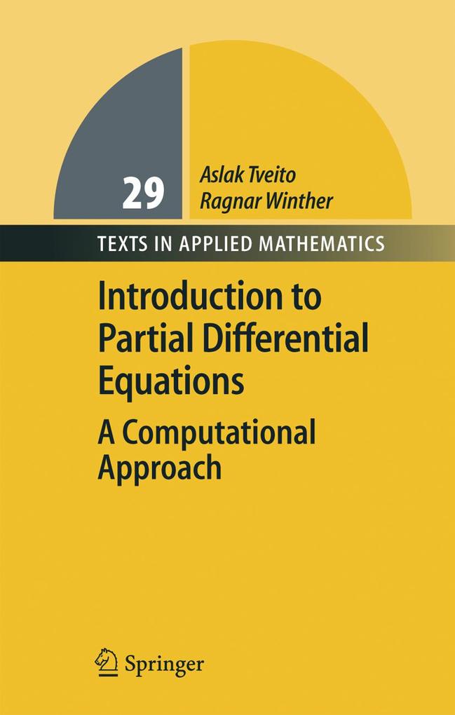 Introduction to Partial Differential Equations - Aslak Tveito/ Ragnar Winther