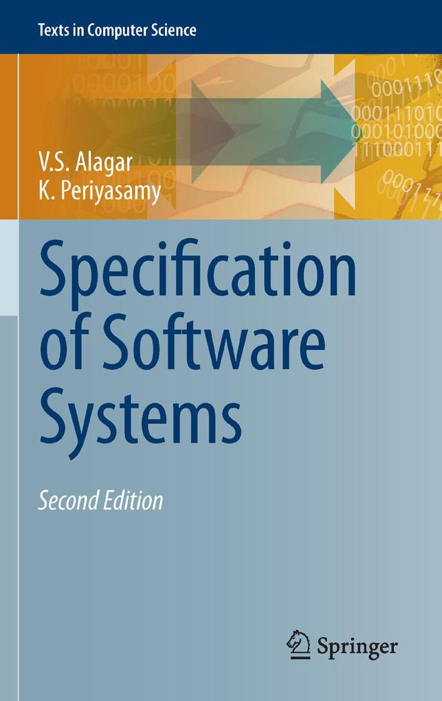 Specification of Software Systems - V. S. Alagar/ K. Periyasamy