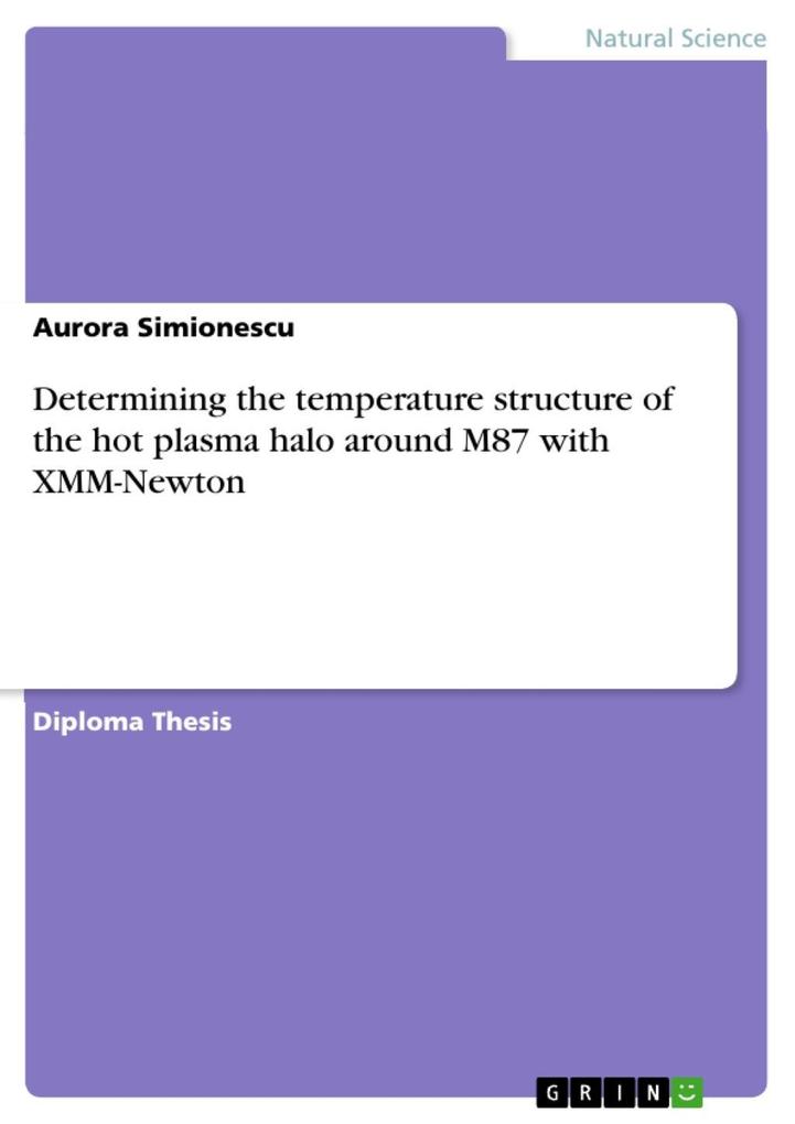 Determining the temperature structure of the hot plasma halo around M87 with XMM-Newton - Aurora Simionescu