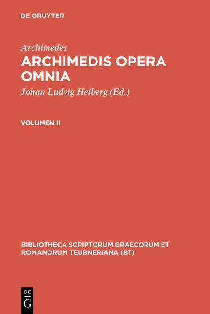 Archimedis opera omnia - Archimedes