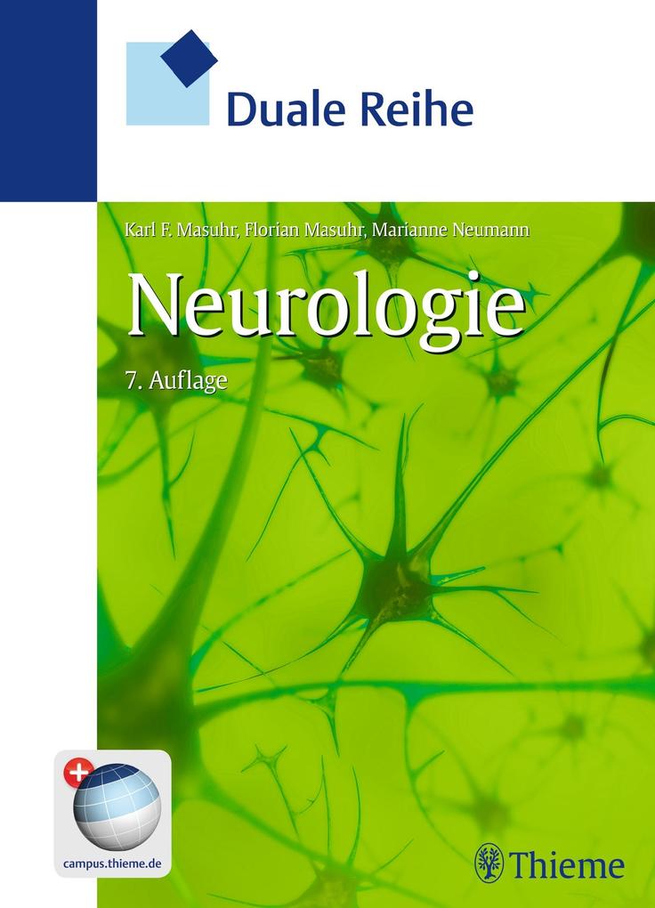 Duale Reihe Neurologie - Karl-Friedrich Masuhr/ Florian Masuhr/ Marianne Neumann