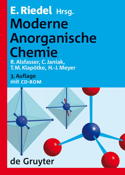 Moderne Anorganische Chemie - Christoph Janiak/ Thomas Klapötke/ Hans-Jürgen Meyer/ Ralf Alsfasser