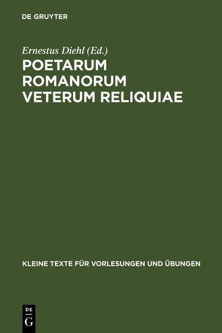 Poetarum Romanorum Veterum Reliquiae