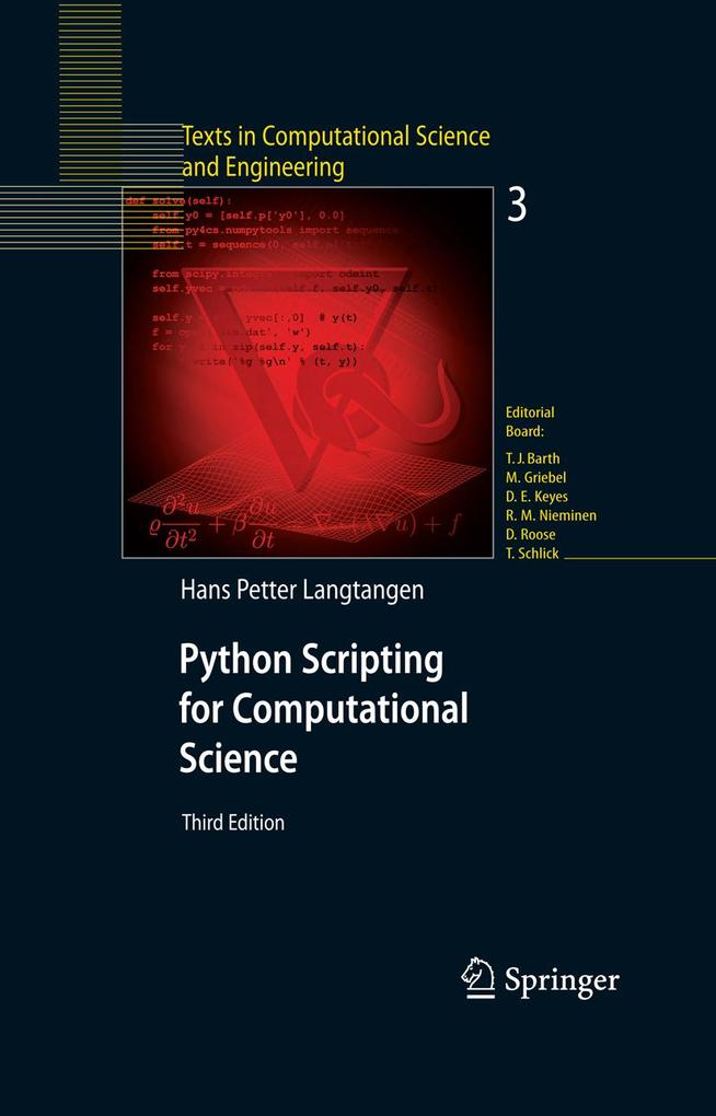 Python Scripting for Computational Science - Hans Petter Langtangen