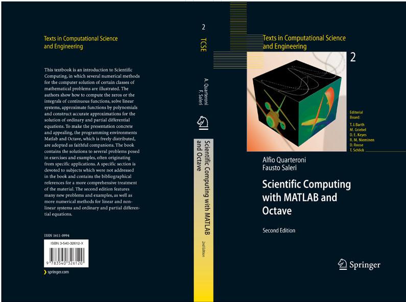 Scientific Computing with MATLAB and Octave - Alfio Quarteroni/ Fausto Saleri