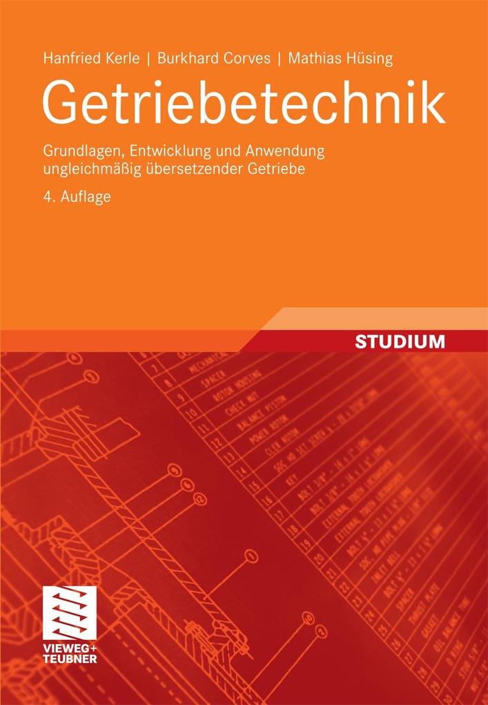 Getriebetechnik - Hanfried Kerle/ Burkhard Corves/ Mathias Hüsing
