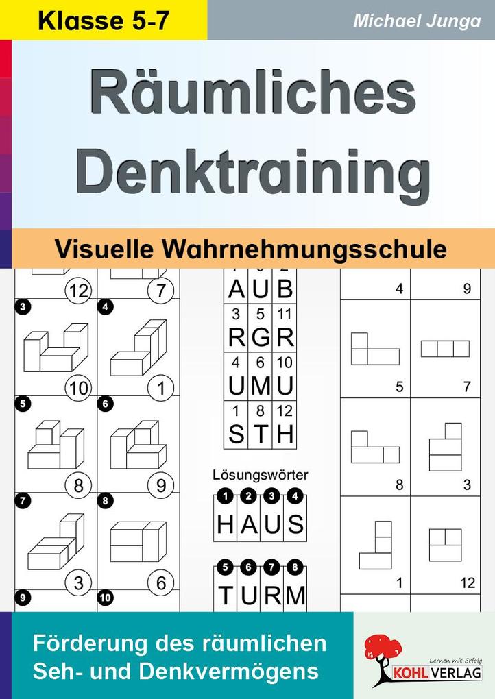 Kohl Räumliches Denktraining, Schulbücher Von Michael Junga - Bild 4