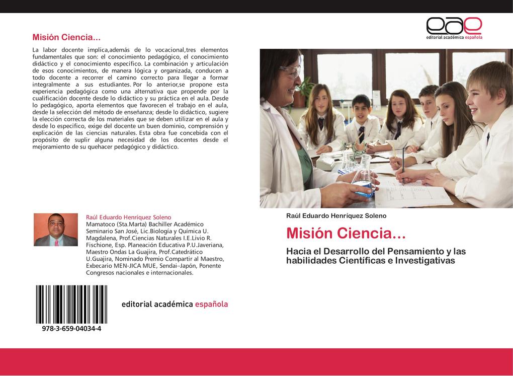 Misión Ciencia... als Buch von Raúl Eduardo Henríquez Soleno - EAE