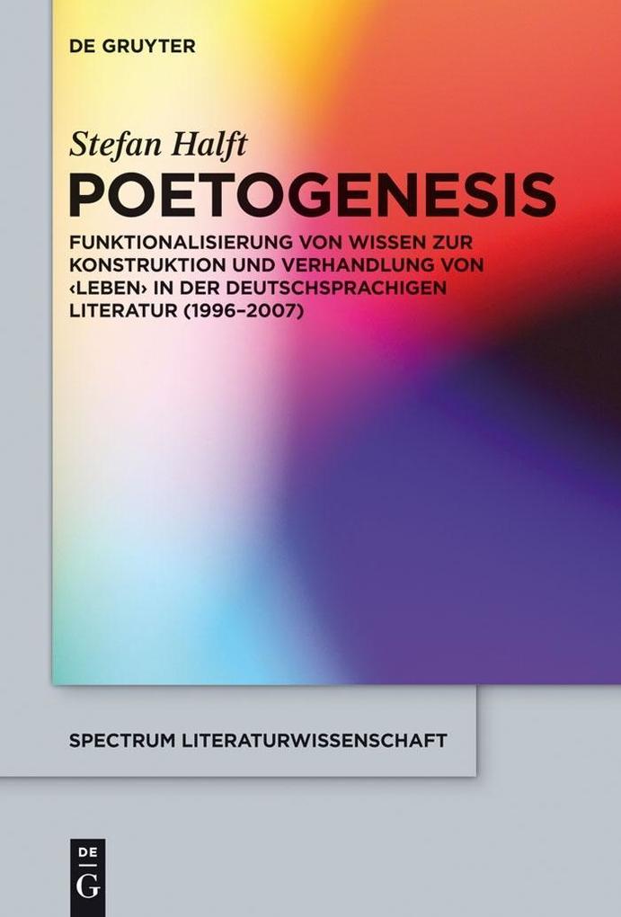Poetogenesis - Stefan Halft