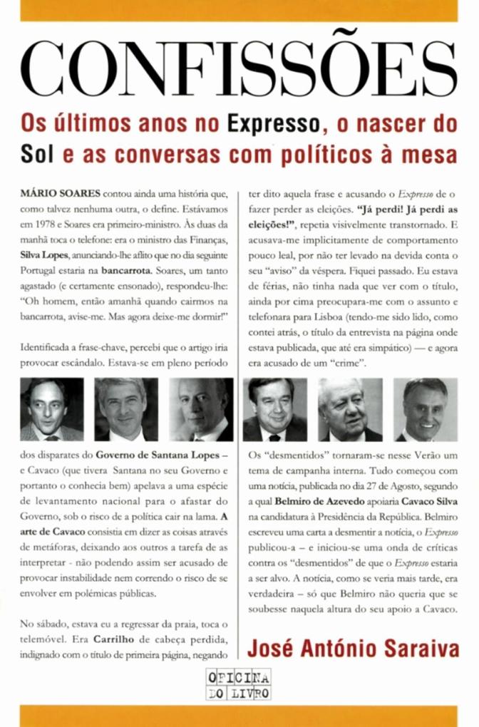 Confissões - José António Saraiva