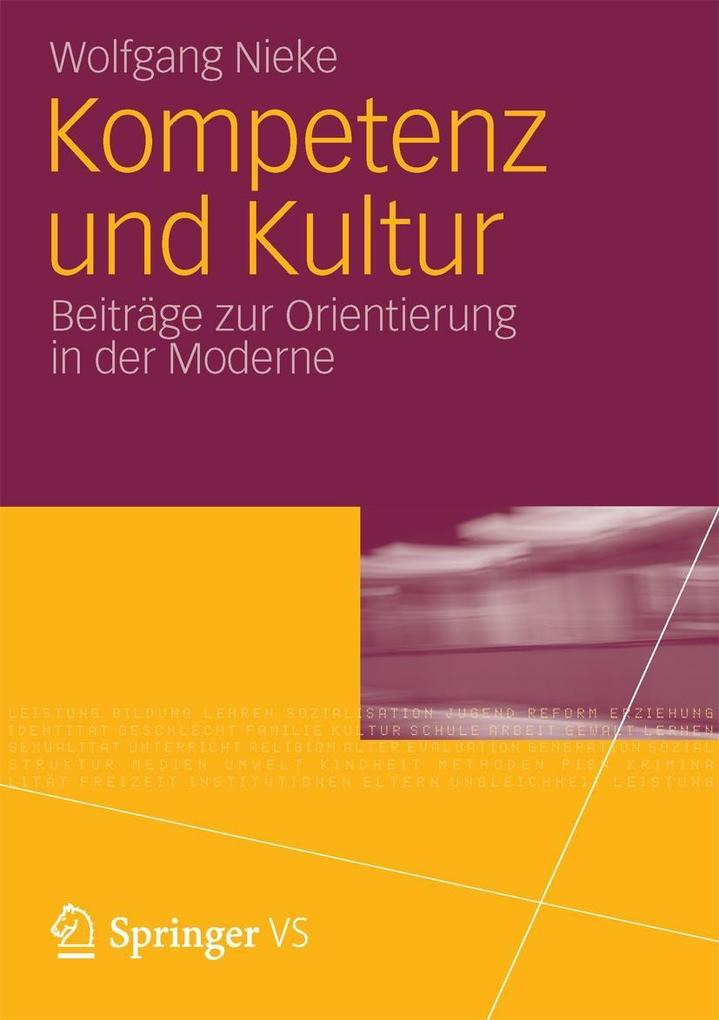 Kompetenz und Kultur - Wolfgang Nieke