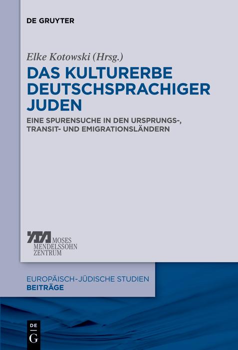 Das Kulturerbe deutschsprachiger Juden als eBook von - Gruyter, Walter de GmbH