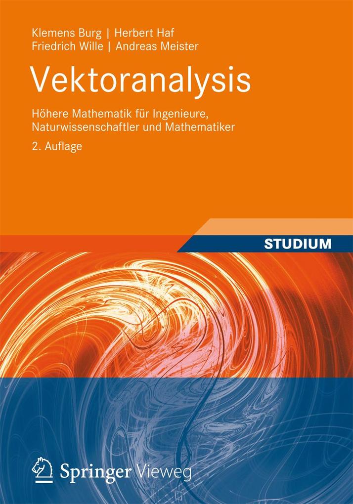 Vektoranalysis - Klemens Burg/ Herbert Haf/ Friedrich Wille/ Andreas Meister