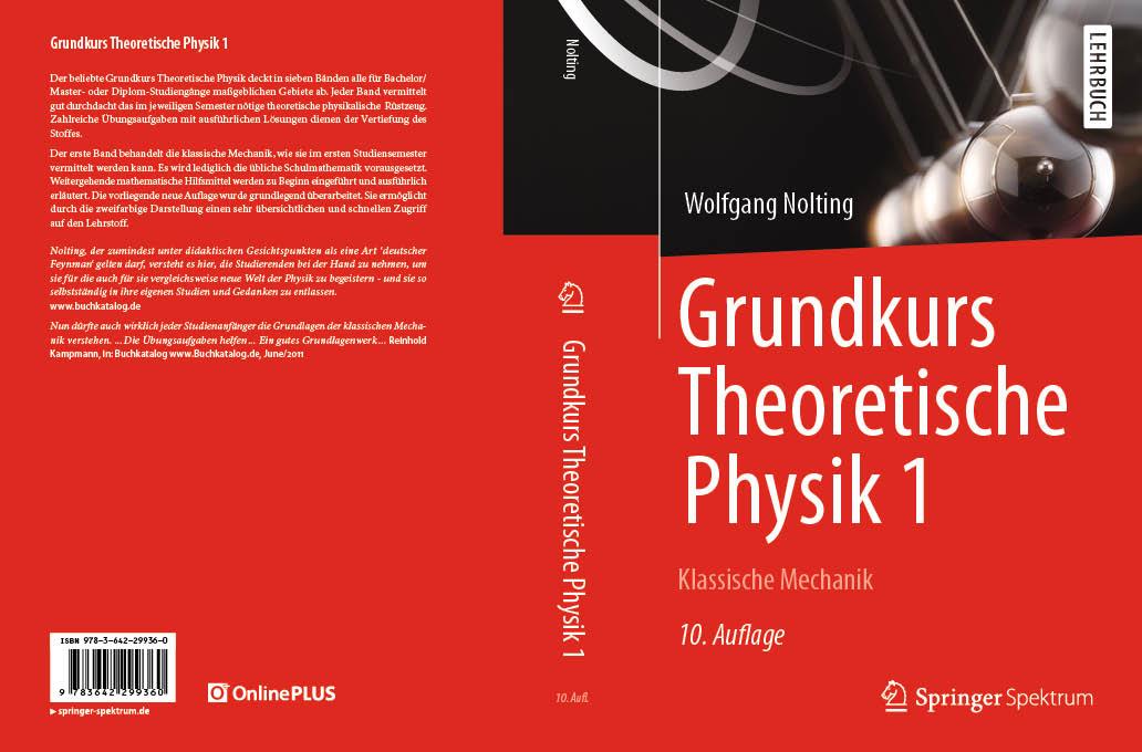 Grundkurs Theoretische Physik 1 - Wolfgang Nolting