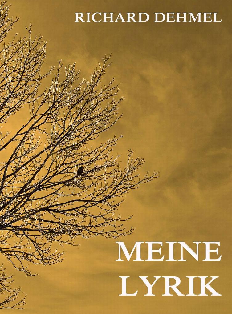 Meine Lyrik - Richard Dehmel