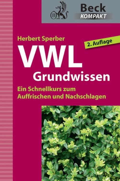 VWL Grundwissen - Herbert Sperber